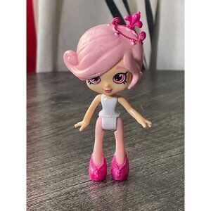 Shopkins Lil' Secrets Chandelia Mini Figure 2.5" Ballerina Pink Updo Teeny Doll